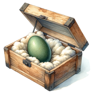 Alternate image of the Magic Box with a Putrid Egg inside