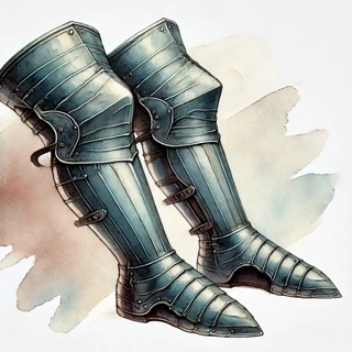 Champion Fighter's Greaves