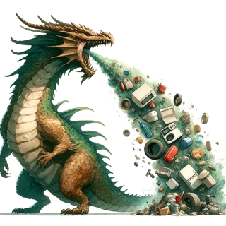 Extra image for Trash Dragon